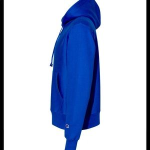 Champion reverse weaves royal blue hoodie